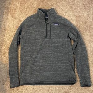 Patagonia Fleece Pullover Dark Gray